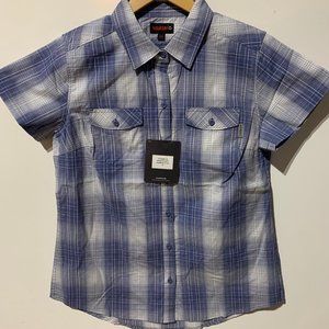 New Wolverine Women's Medium Shirt-Brook Blueberry